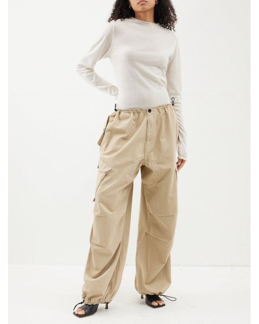 Pantalon cargo à poches latérales Giant Raey en coloris Blanc | Lyst