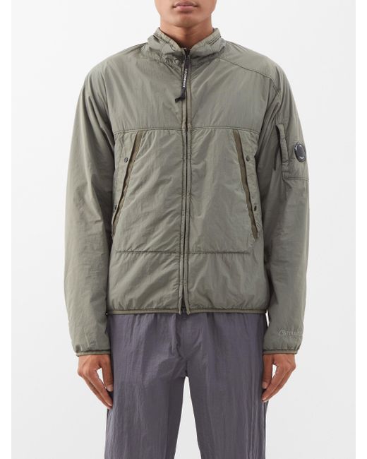 C.P. Company G.d.p. Google-lens Shell Hooded Jacket in Gray for Men | Lyst