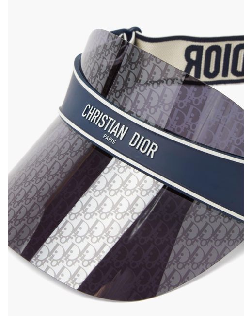 Dior DiorClub Oblique Monogram Lens V1U Blue Dior Oblique Visor