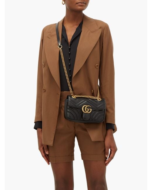 Gucci Marmont Mini Cross-body Bag in - Save 30% -
