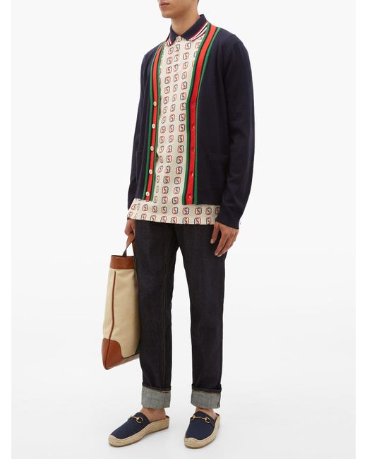 gucci mens backless loafers