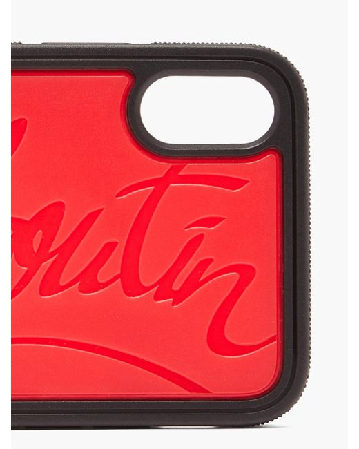 Coque en caoutchouc Loubiphone pour iPhone® X/Xs Christian Louboutin pour  homme en coloris Rouge | Lyst