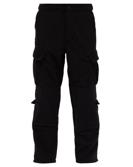 Vetements Fleece Police Cargo Trousers 
