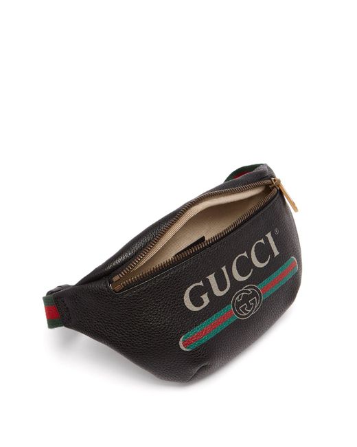 Gucci Leather Vintage Logo Cross-body Bag in Black for Men - Save 43% - Lyst
