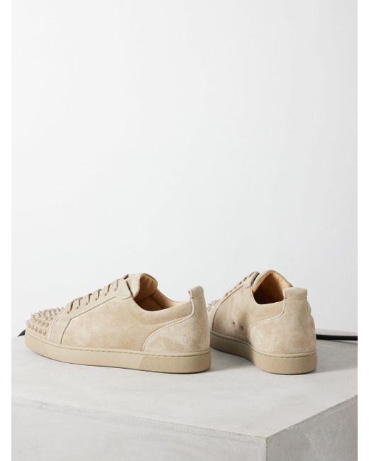 Louboutin suede shop trainers