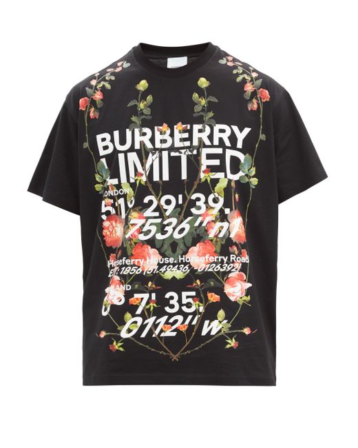 burberry t shirt lyst