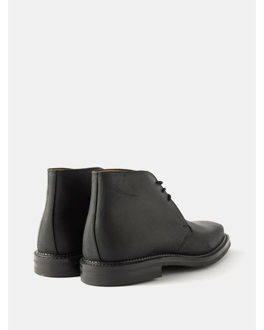 Crockett & Jones Molton Suede Chukka Boots in Black for Men Lyst
