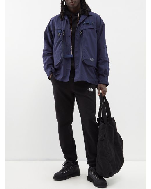 Manastash Extra Mile Infinity Technical Overshirt in Blue for Men