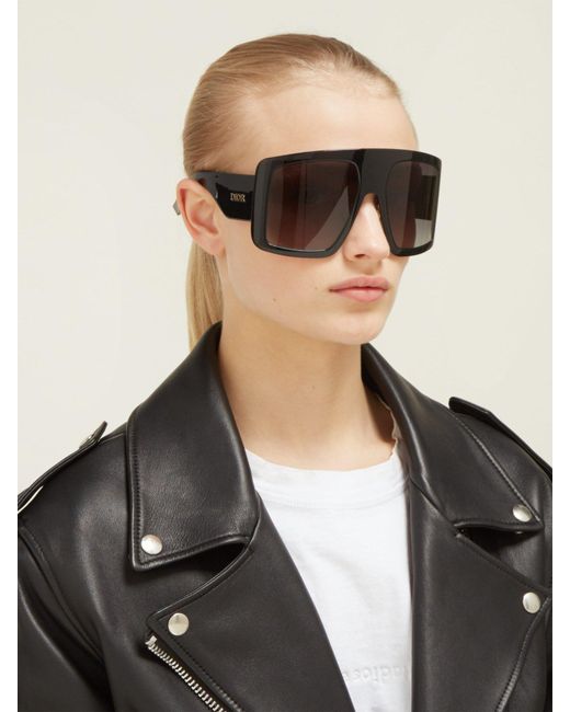Dior SoLight1 Shield Sunglasses in Black  Designer Daydream