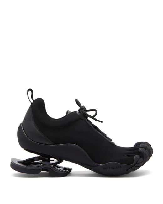 Balenciaga X Vibram Low-top Mesh Five-toe Shoes in Black for Men | Lyst