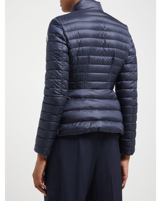 Moncler Agate Lightweight Quilted Down Filled Jacket in Blue Lyst UK