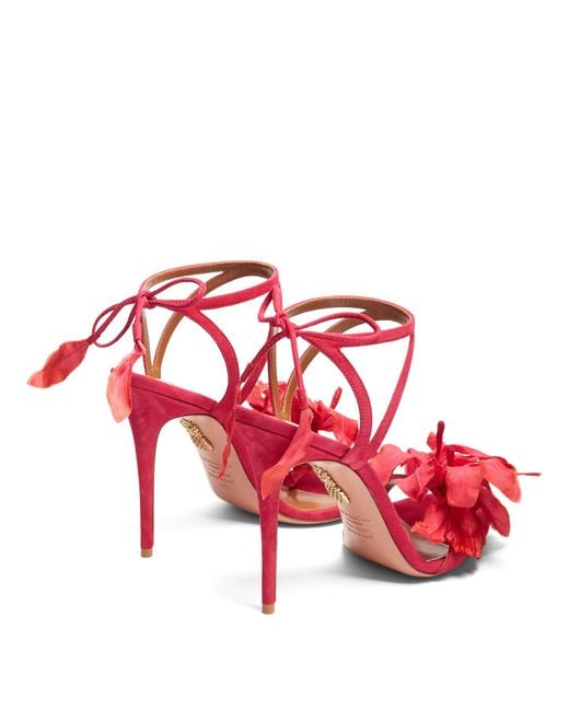 Aquazzura flora best sale sandal