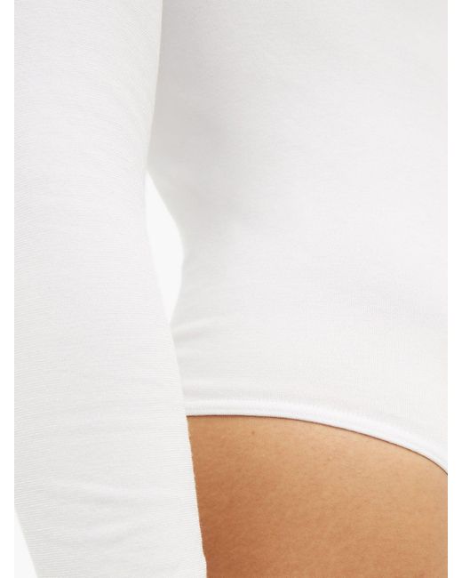 Wolford Colorado String Bodysuit in White - Save 32% - Lyst