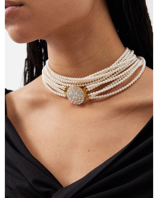 Timeless Pearly Black Pearl & 24kt Gold-plated Necklace