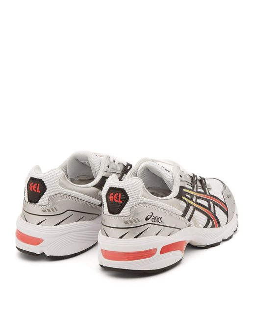 asics white leather trainers