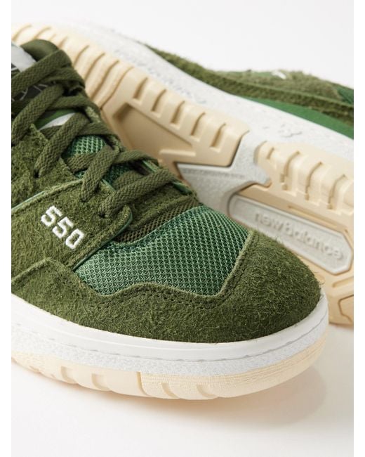 Green mesh deals trainers
