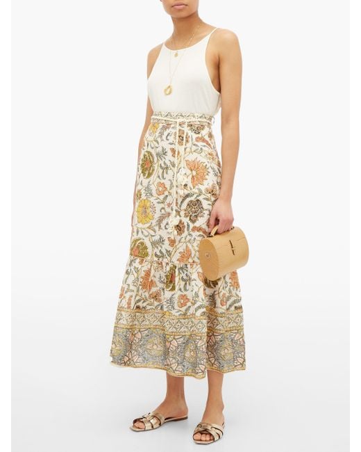 Zimmermann Linen Skirt 2025 | www.angloamericancentre.it