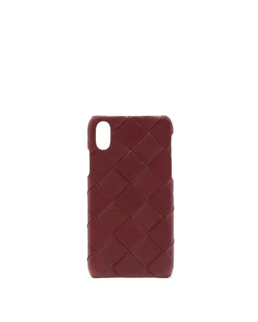 Bottega Veneta Leather Iphone X/xs Phone Case In Lambskin - Save 4% - Lyst