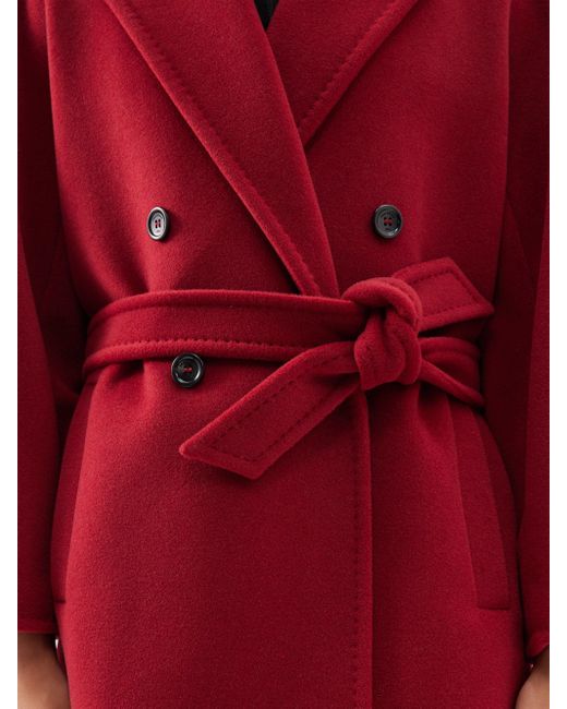 Max Mara Addurre double-breasted coat - Red