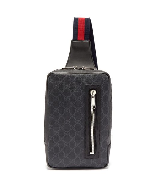 supreme black crossbody