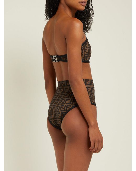 Fendi high waisted best sale bikini