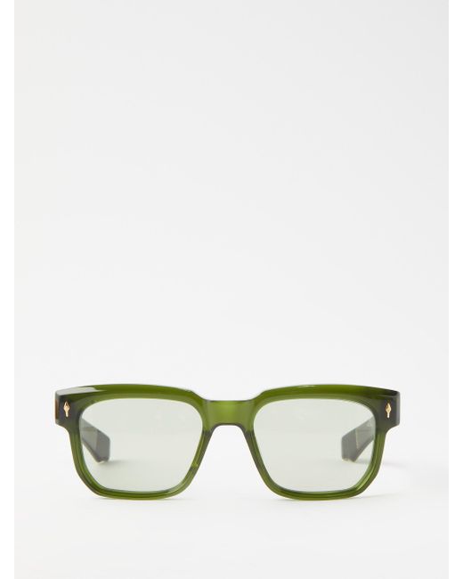 Jacques Marie Mage Plaza Dframe Acetate Sunglasses in Green for Men Lyst