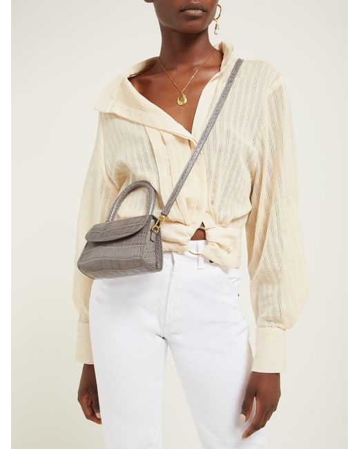 By far croc mini bag sales