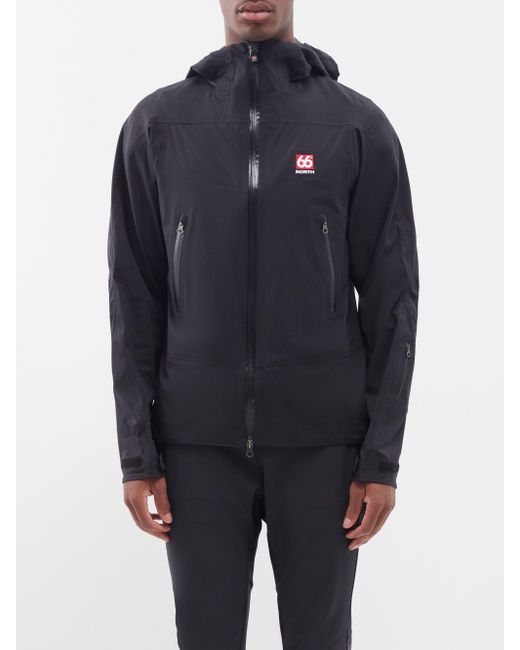 66 North Snæfell Hooded Neoshell Jacket in Blue for Men | Lyst UK
