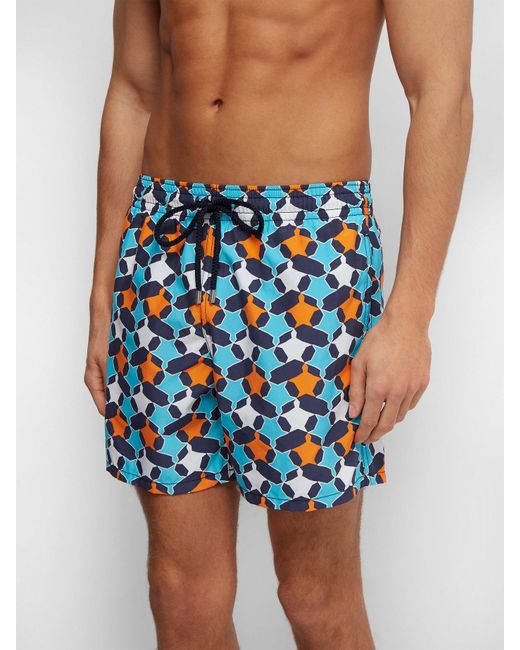 turtle print swim shorts