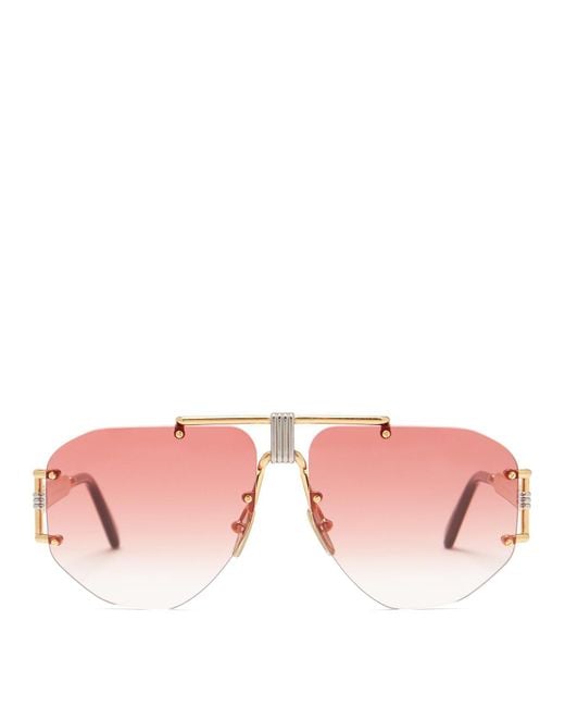 Celine Homme - Men - Aviator-Style Gold-Tone Sunglasses Gold