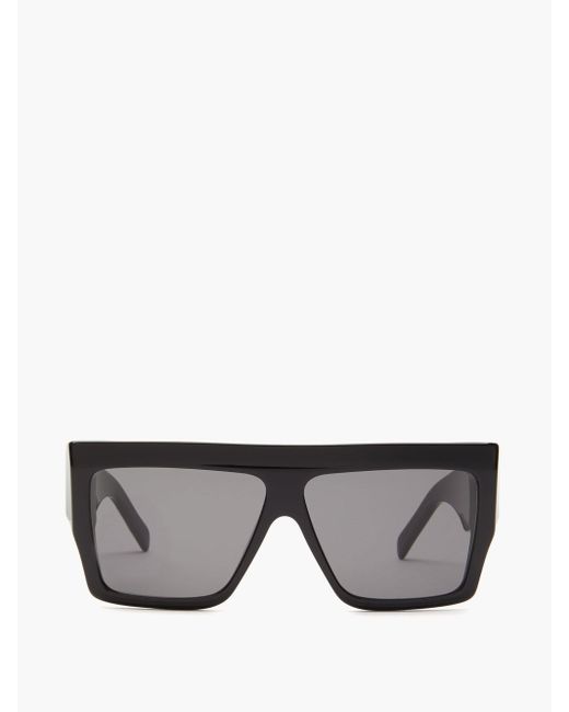 Celine Flattop Acetate Sunglasses Lyst