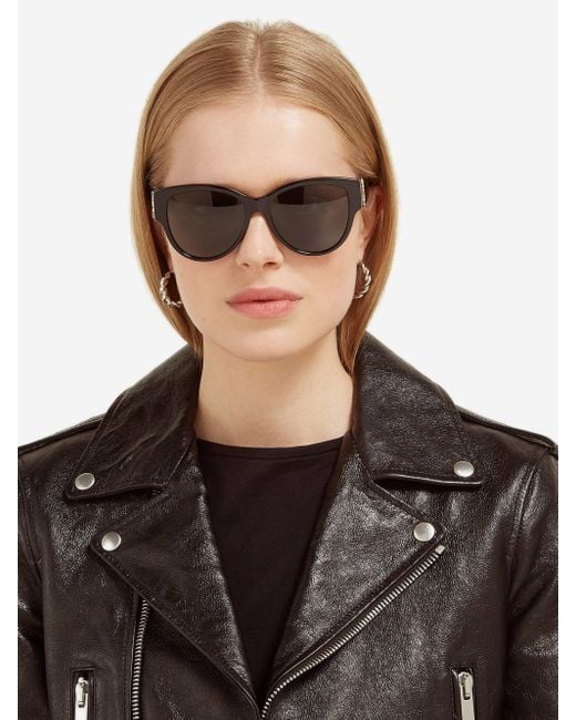 Saint laurent round cat eye sunglasses Clearance