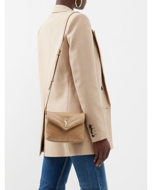 Saint laurent loulou toy quilted leather shoulder bag hotsell