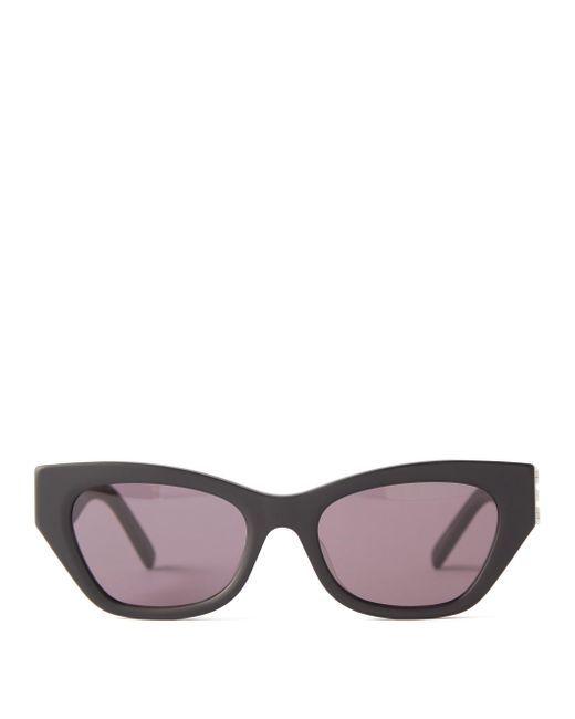 Givenchy 4g-logo D-frame Sunglasses in Black for Men - Lyst
