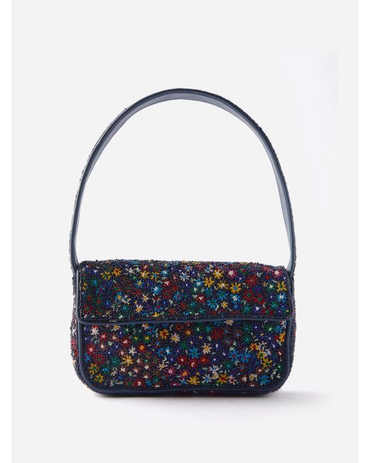 tommy beaded bag staud