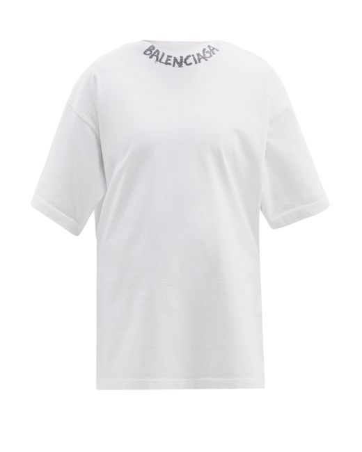 balenciaga graffiti tee