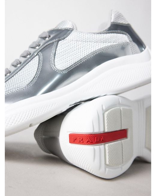 White 2024 prada trainers