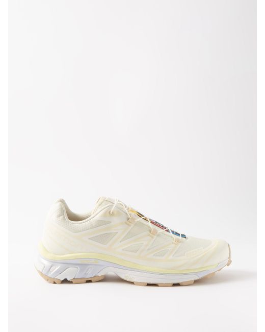 salomon white trainers