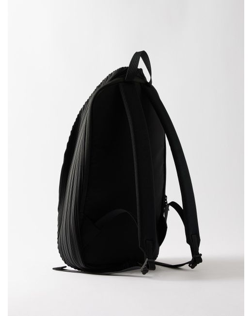 Pleats Please Issey Miyake Technical-pleated Backpack in Black | Lyst