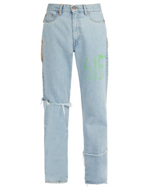 Vetements Denim X Levi's 615 Distressed 