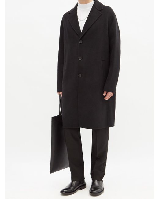 Acne Studios ウール ダリ ウール シングルコート カラー ブラック メンズ Lyst Acne Studios ウール ダリ ウール シングルコート カラー ブラック メンズ Lyst