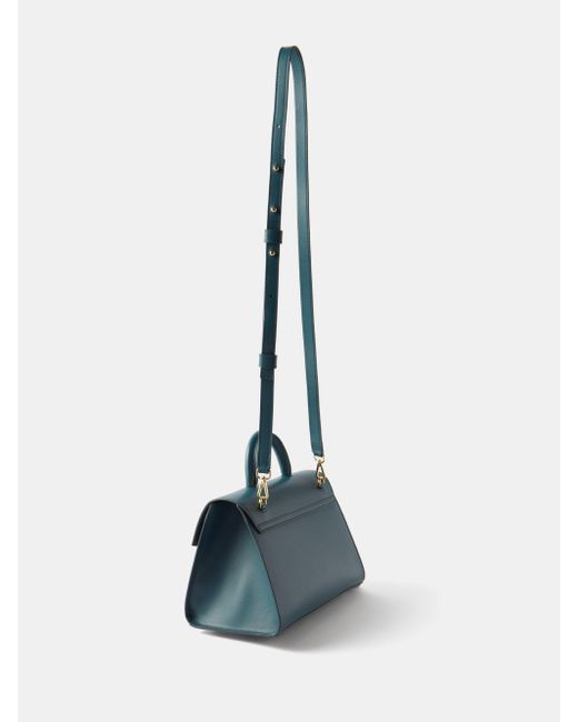 DeMellier Montreal Midi Leather Crossbody Bag in Blue Lyst