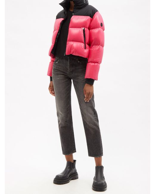 cropped moncler jacket