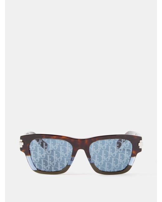 Dior Blacksuit Tortoiseshell-acetate Sunglasses in Blue Black (Gray
