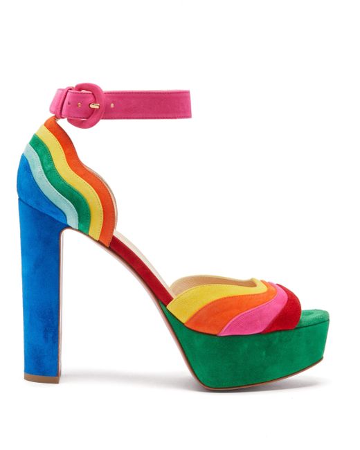 louboutin multicolor sandals