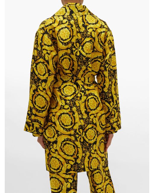 versace robe material