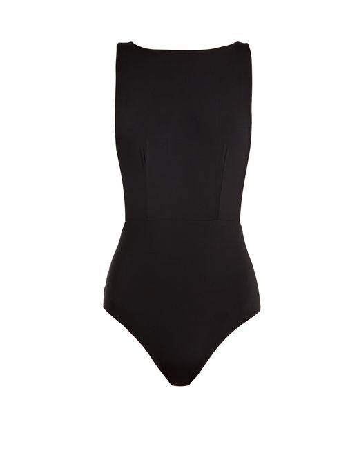Haight Boat-neck Swimsuit in Black | Lyst UK