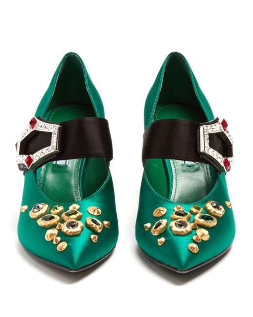 Prada clearance jeweled shoes