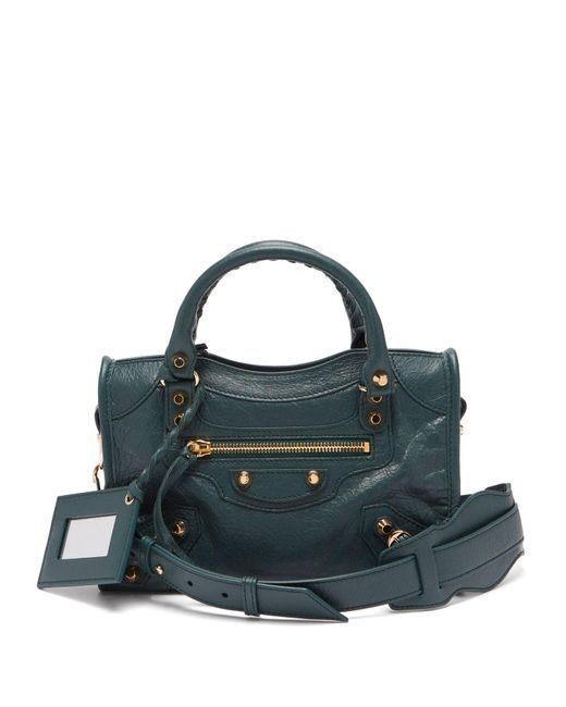 balenciaga green mini bag