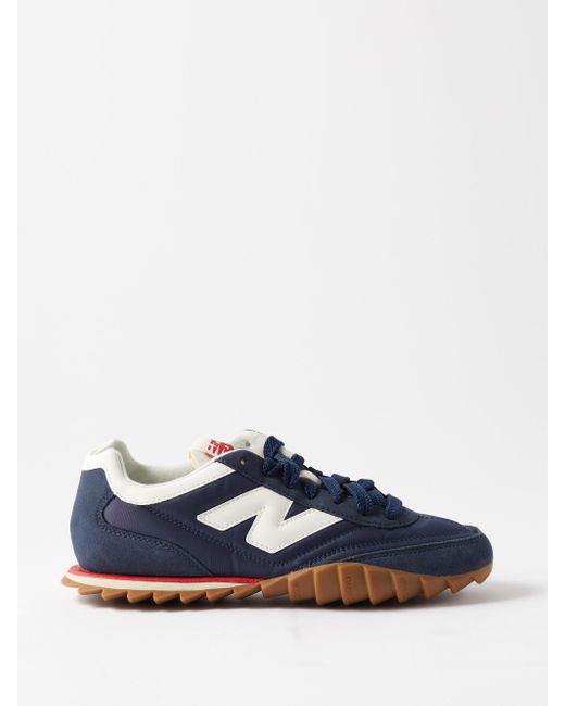 New Balance Rc30 Suede And Nylon Trainers in Blue Lyst